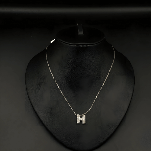 Alphabet Necklace Full Alphabet necklace .Sterling silver . Letter H